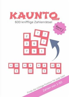 KAUNTO - 600 knifflige Zahlenrätsel