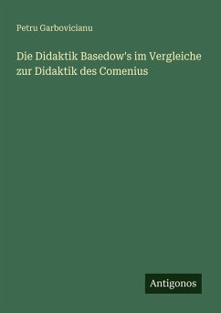 Cover Die Didaktik Basedow's im Vergleiche zur Didaktik des Comenius