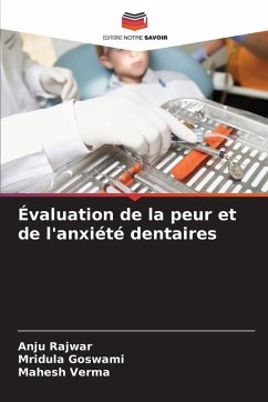 Cover Évaluation de la peur et de l'anxiété dentaires