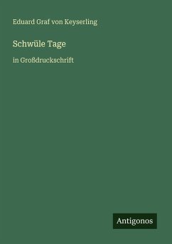 Cover Schwüle Tage