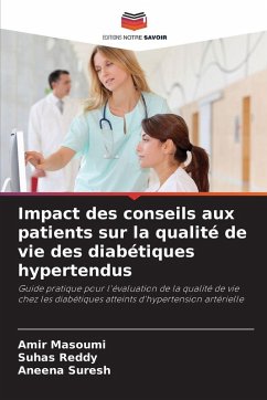 Cover Impact des conseils aux patients sur la qualité de vie des diabétiques hypertendus