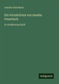 Ein Vermächtnis von Anselm Feuerbach