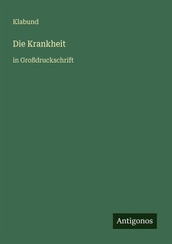 Cover Die Krankheit