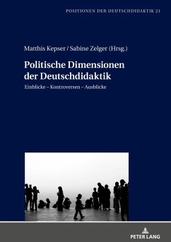 Cover Politische Dimensionen der Deutschdidaktik