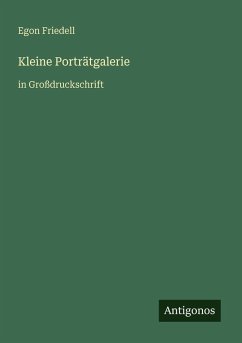 Cover Kleine Porträtgalerie