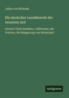Cover Ein deutscher Landsknecht der neuesten Zeit
