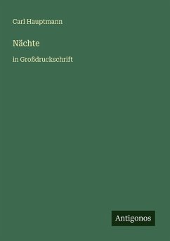 Nächte - Hauptmann, Carl