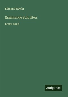 Cover Erzählende Schriften