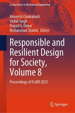 Cover Responsible and Resilient Design for Society, Volume 8 (eBook, PDF)
