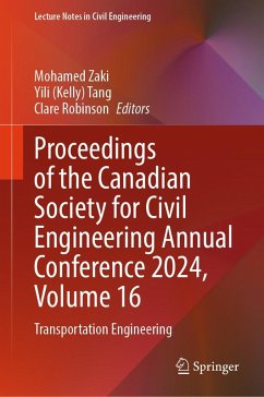 Cover Proceedings of the Canadian Society for Civil Engineering Annual Conference 2024, Volume 16 (eBook, PDF)