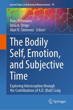 Cover The Bodily Self, Emotion, and Subjective Time (eBook, PDF)
