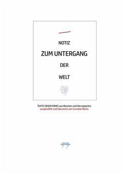 Cover NOTIZ ZUM UNTERGANG DER WELT (eBook, ePUB)