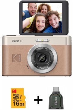 Cover Kodak Pixpro C1 braun im Bundle