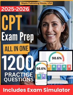 Cover All-in-One CPT Exam Prep   Rewiew + Online Exam Simulator   10 Tests & 1200 Questions   NHA Certified Phlebotomy Technician Exam Study Guide (eBook, ePUB)