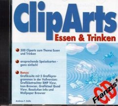 Cover ClipArts Essen und Trinken, 1 CD-ROM