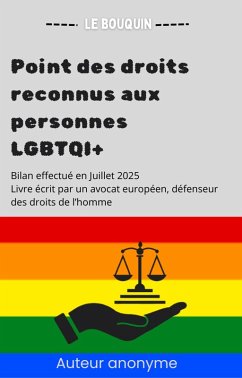 Cover Point des droits reconnus aux personnes LGBTQI+ (eBook, ePUB)