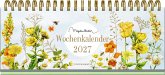 Wochenkalender 2027 - gelb