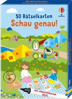 50 Rätselkarten: Schau genau!