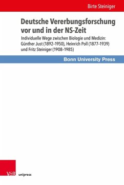 Cover Deutsche Vererbungsforschung vor und in der NS-Zeit
