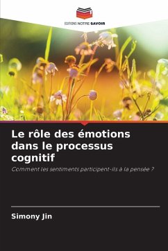 Cover Le rôle des émotions dans le processus cognitif