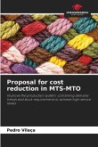Proposal for cost reduction in MTS-MTO Proposal for cost reduction in MTS-MTO