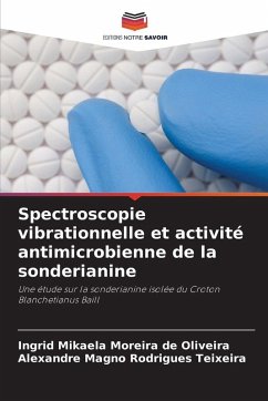 Cover Spectroscopie vibrationnelle et activité antimicrobienne de la sonderianine
