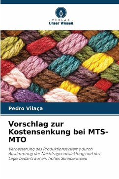 Vorschlag zur Kostensenkung bei MTS-MTO Cover Vorschlag zur Kostensenkung bei MTS-MTO