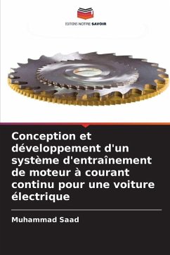 Cover Conception et développement d'un système d'entraînement de moteur à courant continu pour une voiture électrique