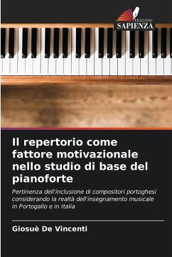 Cover Il repertorio come fattore motivazionale nello studio di base del pianoforte