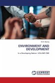 ENVIRONMENT AND DEVELOPMENT