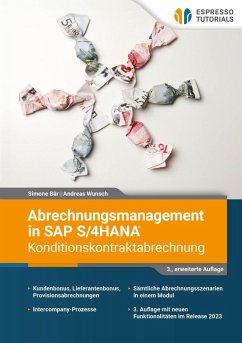 Cover Abrechnungsmanagement in SAP S/4HANA - Konditionskontraktabrechnung (eBook, ePUB)