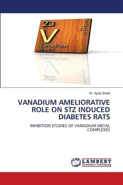Cover VANADIUM AMELIORATIVE ROLE ON STZ INDUCED DIABETES RATS