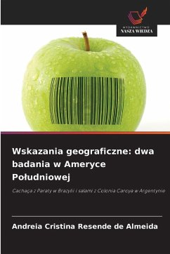 Cover Wskazania geograficzne: dwa badania w Ameryce Po¿udniowej