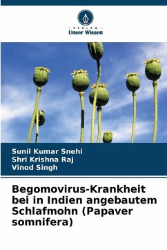 Cover Begomovirus-Krankheit bei in Indien angebautem Schlafmohn (Papaver somnifera)