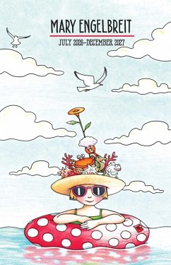 Cover Mary Engelbreit 18-Month Coloring Planner: July 2026-December 2027