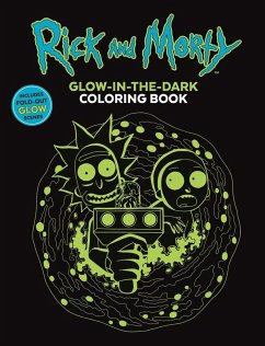 Rick and Morty Glow-In-The-Dark Coloring Book - Editors Of Thunder Bay Press