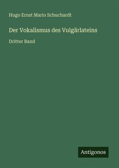 Cover Der Vokalismus des Vulgärlateins
