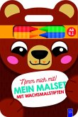 Nimm mich mit: Mein Malset mit Wachsmalstiften 4+ (Cover Bär)