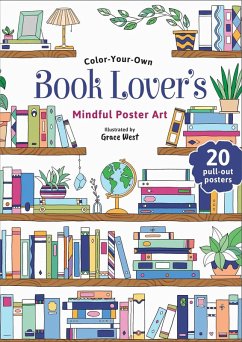 Cover Book Lover's Coloring Book