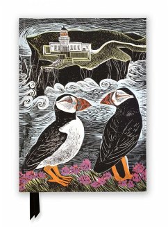 Cover Angela Harding: Fair Isle Puffins (Foiled Journal)