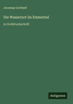 Cover Die Wassernot im Emmental