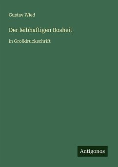 Cover Der leibhaftigen Bosheit