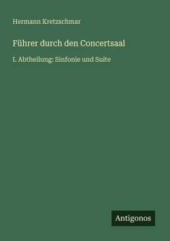 Cover Führer durch den Concertsaal
