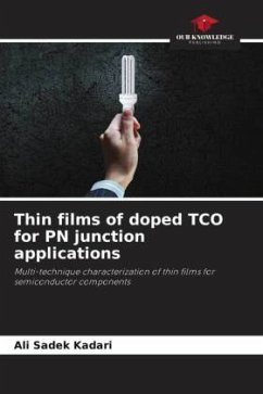 Thin films of doped TCO for PN junction applications Cover Thin films of doped TCO for PN junction applications
