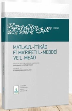 Cover Matlaul-Itikad Fi Narifetil-Mebdei vel-Mead Ciltli