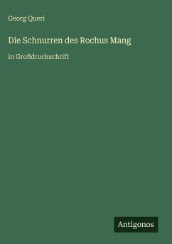 Cover Die Schnurren des Rochus Mang