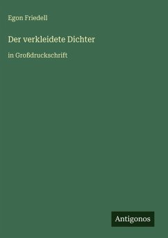 Cover Der verkleidete Dichter