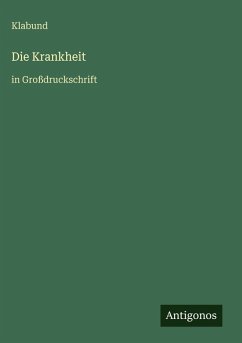 Cover Die Krankheit