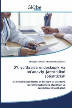 O't yo'llarida endoskopik va an'anaviy jarrohlikni solishtirish - G'ofurov, Adhamjon;Soliyev, Muhammadjon