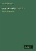 Gedanken über große Kunst